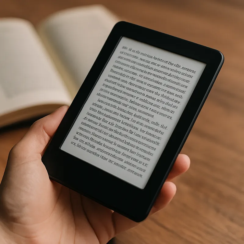 전자책 리더기의 e-ink 기술과 잉크 배열